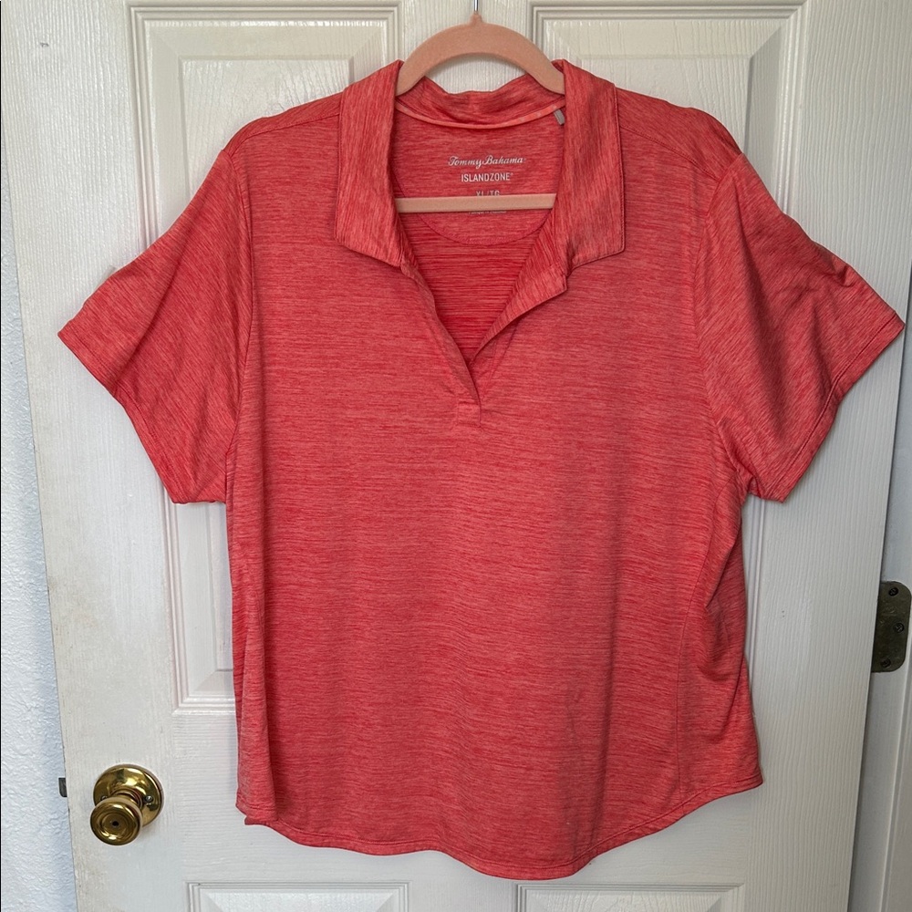 Tommy Bahama Coral Short Sleeve Top - Picture 2 of 5